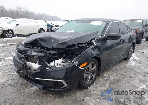 2019 Honda Civic Lx z USA, uszkodzony, nr VIN 2HGFC2F67KH557416